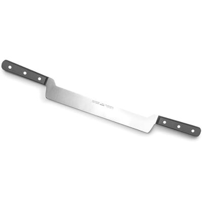 LACOR 39100 Käsemesser, Klassisches Käsemesser, Gerade und Abgewinkelte Klinge, Edelstahl, Ergonomischer Griff, 30 cm LACOR 39100 Käsemesser, Klassisches Käsemesser, Gerade und Abgewinkelte Klinge, Edelstahl, Ergonomischer Griff, 30 cm
