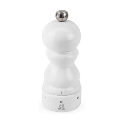 Peugeot Salzmühle Paris u‘Select 12 cm 6 voreingestellte Mahlgrade Innovatives Zirlion-Mahlwerk für pulverfeines Salz Aus PEFC-zertifiziertem Holz Französisches Know-how Weiß lackiert Peugeot Salzmühle Paris u‘Select 12 cm 6 voreingestellte Mahlgrade Innovatives Zirlion-Mahlwerk für pulverfeines Salz Aus PEFC-zertifiziertem Holz Französisches Know-how Weiß lackiert