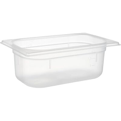 APS 82130 GN-Behälter 1/4, 26,5 x 16,2 cm, 100 mm tief, 2,5 Liter, Skalierung, Polypropylen APS 82130 GN-Behälter 1/4, 26,5 x 16,2 cm, 100 mm tief, 2,5 Liter, Skalierung, Polypropylen