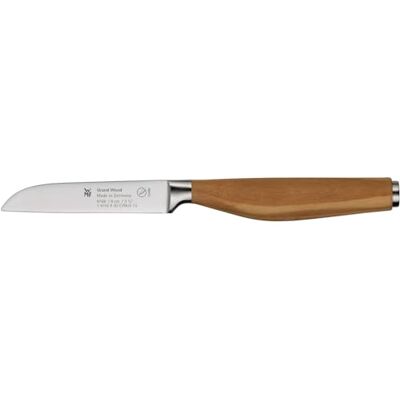 WMF Grand Wood Gemüsemesser 21 cm, Messer Holzgriff, Made in Germany, Olivenholzgriff Messer geschmiedet, Küchenmesser Spezialklingenstahl, Performance Cut, einzigartiger Griff, Klinge 9 cm WMF Grand Wood Gemüsemesser 21 cm, Messer Holzgriff, Made in Germany, Olivenholzgriff Messer geschmiedet, Küchenmesser Spezialklingenstahl, Performance Cut, einzigartiger Griff, Klinge 9 cm