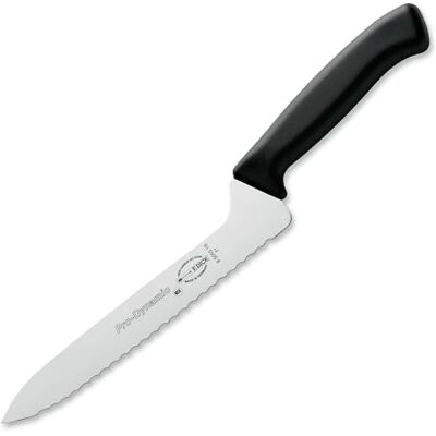 F. Dick ProDynamic Sandwichmesser mit Wellenschliff (Klingenlänge 18 cm, Kochmesser Universalmesser, Brotmesser, Klinge X55CrMo14 Stahl, Härte 56°, Messer) 85055182 F. Dick ProDynamic Sandwichmesser mit Wellenschliff (Klingenlänge 18 cm, Kochmesser Universalmesser, Brotmesser, Klinge X55CrMo14 Stahl, Härte 56°, Messer) 85055182