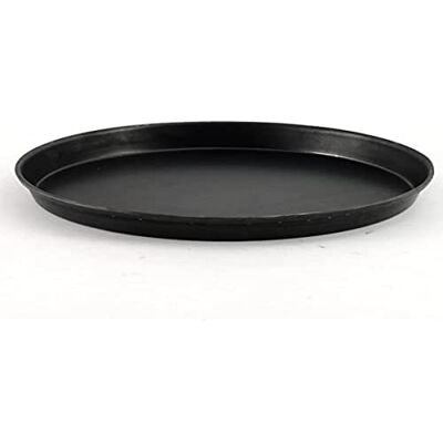 Baldassare Agnelli Pentole Agnelli COFE43B32 Runde Kuchenform aus Blech für Pizza, Schwarz, 32 x 32 x 2,5 cm, 1 Stück Baldassare Agnelli Pentole Agnelli COFE43B32 Runde Kuchenform aus Blech für Pizza, Schwarz, 32 x 32 x 2,5 cm, 1 Stück