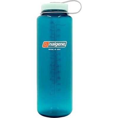 Nalgene Sustain Tritan BPA-freie Wasserflasche aus 50% Plastikmüll, 1,3 l, breite Öffnung, Forellen, 48oz, Forelle Nalgene Sustain Tritan BPA-freie Wasserflasche aus 50% Plastikmüll, 1,3 l, breite Öffnung, Forellen, 48oz, Forelle
