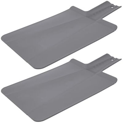 Westmark Schneidebretter Flexi – 2 hochwertige Schneideunterlagen zum einfachen Schneiden von Lebensmitteln, klappbar – Grau, 637 x 21 x 0,4 cm, 21822E3 Westmark Schneidebretter Flexi – 2 hochwertige Schneideunterlagen zum einfachen Schneiden von Lebensmitteln, klappbar – Grau, 637 x 21 x 0,4 cm, 21822E3