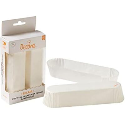 Decora 0339893 CF 60 Backförmchen, 135 x 33 x 28 mm, weiß Decora 0339893 CF 60 Backförmchen, 135 x 33 x 28 mm, weiß