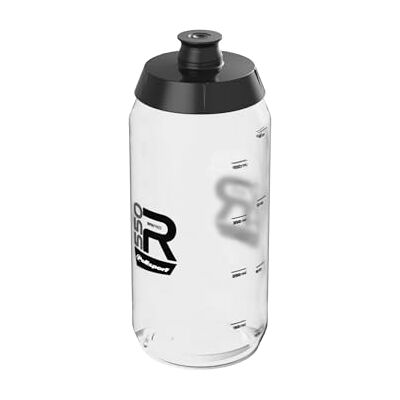 Polisport 8645600003 R Collection Fahrradflasche Modell R550 mit einem Fassungsvermögen von 550 ml. BPA-freie Trinkflasche für Radfahrer in Transparent Polisport 8645600003 R Collection Fahrradflasche Modell R550 mit einem Fassungsvermögen von 550 ml. BPA-freie Trinkflasche für Radfahrer in Transparent