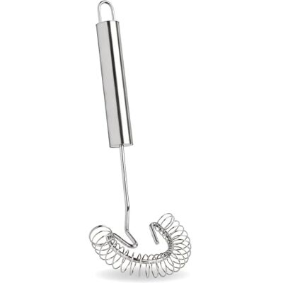 wenco Spiralbesen und Schneebesen zum Rühren, Mischen, Schlagen, Aufschäumen 22cm aus Edelstahl – Spülmaschinengeeignet, Silber wenco Spiralbesen und Schneebesen zum Rühren, Mischen, Schlagen, Aufschäumen 22cm aus Edelstahl – Spülmaschinengeeignet, Silber