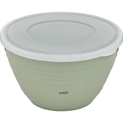 Emsa K32527 Prep&Bake Kunststoff-Rührschüssel 2,75 L mit konservierendem Deckel für die Aufbewahrung im Kühlschrank rutschfester Boden perfekte Stabilität beim Mischen spülmaschinenfest Grün Emsa K32527 Prep&Bake Kunststoff-Rührschüssel 2,75 L mit konservierendem Deckel für die Aufbewahrung im Kühlschrank rutschfester Boden perfekte Stabilität beim Mischen spülmaschinenfest Grün
