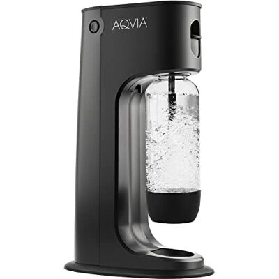 Aqvia Balance Wassersprudler inkl. BPA freier Flasche (Schwarz) Aqvia Balance Wassersprudler inkl. BPA freier Flasche (Schwarz)