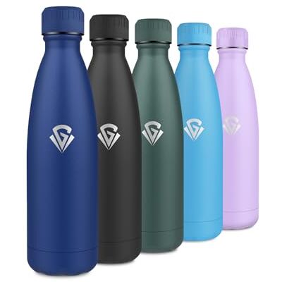KollyKolla Thermosflasche 500ml, Edelstahl Trinkflasche BPA-frei, Isolierflasche Auslaufsicher, Trinkflasche Kohlensäure, Wasserflasche Isoliert für Büro, Uni, Arbeit, Outdoor, Sport, Reisen, Schule, Fahrrad KollyKolla Thermosflasche 500ml, Edelstahl Trinkflasche BPA-frei, Isolierflasche Auslaufsicher, Trinkflasche Kohlensäure, Wasserflasche Isoliert für Büro, Uni, Arbeit, Outdoor, Sport, Reisen, Schule, Fahrrad