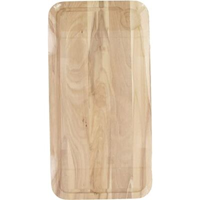FACKELMANN 3181050 Schneidebrett, Holz, braun, 45 x 25 x 1,6 cm FACKELMANN 3181050 Schneidebrett, Holz, braun, 45 x 25 x 1,6 cm