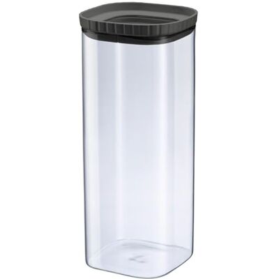 Westmark Glasdose mit Silikondeckel – Praktische Vorratsdose mit Deckel, ideal zur Aufbewahrung von Spaghetti (bis 26 cm), Nudeln, Tee, Gewürzen & mehr, eckig, stapelbar – 2230 ml Westmark Glasdose mit Silikondeckel – Praktische Vorratsdose mit Deckel, ideal zur Aufbewahrung von Spaghetti (bis 26 cm), Nudeln, Tee, Gewürzen & mehr, eckig, stapelbar – 2230 ml