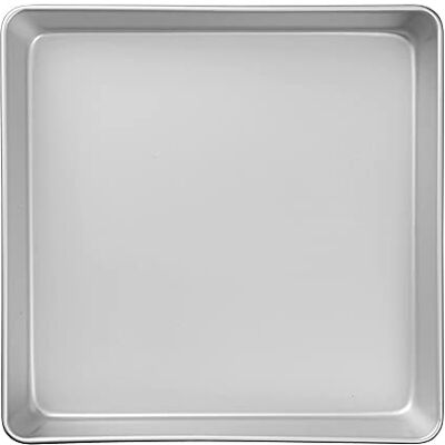 Wilton Performance Pans Quadratische Kuchenform 30x30 cm: Backform Quadratisch für Gleichmäßige Wärmeverteilung Kuchenblech Tortenform Kuchenbackform 30,4x30,4x5,08 cm Wilton Performance Pans Quadratische Kuchenform 30x30 cm: Backform Quadratisch für Gleichmäßige Wärmeverteilung Kuchenblech Tortenform Kuchenbackform 30,4x30,4x5,08 cm