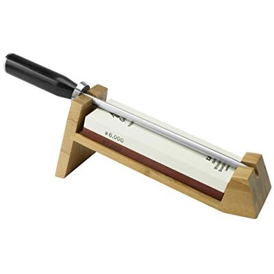 Shun DM0610 Classic 3-teiliges Schleifstein-Schärfsystem, 22,9 cm, Holz Shun DM0610 Classic 3-teiliges Schleifstein-Schärfsystem, 22,9 cm, Holz