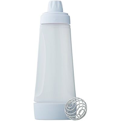 Whiskware Teig Mixer für Pfannkuchen, Pancakes, Waffeln, Crêpes uvm mit BlenderBall Schneebesen, BPA frei, Fassungsvermögen 1065 ml, C01397, Weiß, 10.1 x 10.1 x 27.7 cm Whiskware Teig Mixer für Pfannkuchen, Pancakes, Waffeln, Crêpes uvm mit BlenderBall Schneebesen, BPA frei, Fassungsvermögen 1065 ml, C01397, Weiß, 10.1 x 10.1 x 27.7 cm