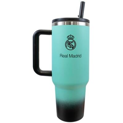 Hy-Pro Offiziell lizenzierte Real Madrid 40oz Thermo-Flasche – 1,13L Hy-Pro Offiziell lizenzierte Real Madrid 40oz Thermo-Flasche – 1,13L
