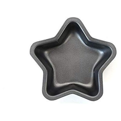 Zenker 2er Set Mini-Kuchenform in Sternform für Törtchen, Material mit Antihaftbeschichtung, hitzebeständig bis 230 °C, Maße: 11,5 x 11,5 x 3,5 cm Zenker 2er Set Mini-Kuchenform in Sternform für Törtchen, Material mit Antihaftbeschichtung, hitzebeständig bis 230 °C, Maße: 11,5 x 11,5 x 3,5 cm