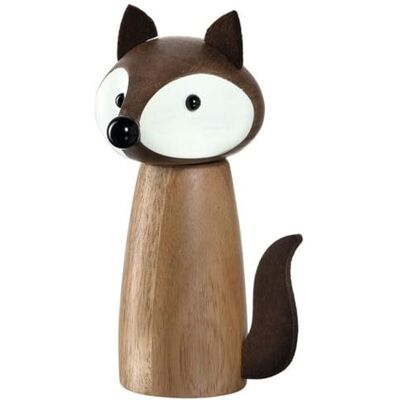 LEONARDO HOME Leonardo CUCINA Gewürzmühle, Fuchs Gewürzstreuer aus Holz, braun, 18 cm, 018698 LEONARDO HOME Leonardo CUCINA Gewürzmühle, Fuchs Gewürzstreuer aus Holz, braun, 18 cm, 018698