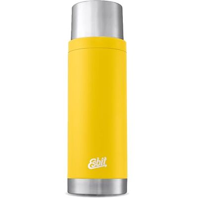 Esbit Thermoflasche Sculptor Isolierte Flasche aus Edelstahl für warme und kalte Getränke – 1000 ml in Sunshine Yellow Esbit Thermoflasche Sculptor Isolierte Flasche aus Edelstahl für warme und kalte Getränke – 1000 ml in Sunshine Yellow