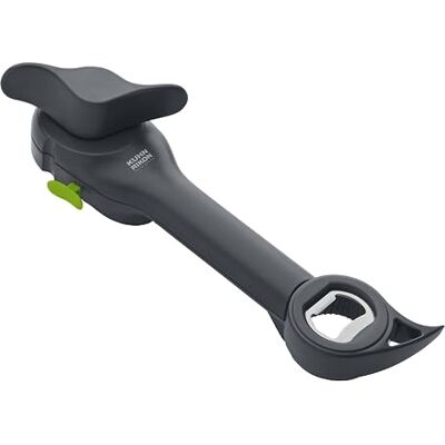 KUHN RIKON Auto Safety Master Mehrzwecköffner, Dosenöffner grau, keine scharfen Kanten, sauber und sicher, öffnet Dosen, Flaschen und mehr KUHN RIKON Auto Safety Master Mehrzwecköffner, Dosenöffner grau, keine scharfen Kanten, sauber und sicher, öffnet Dosen, Flaschen und mehr