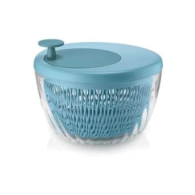 Guzzini Kitchen Active Design, SPIN&STORE Salatschlüder mit Deckel Azur Matt, Ø26 x h19 cm 4000 cc 170900134 Guzzini Kitchen Active Design, SPIN&STORE Salatschlüder mit Deckel Azur Matt, Ø26 x h19 cm 4000 cc 170900134