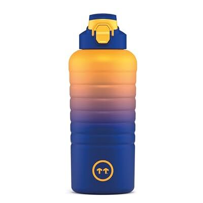 Cool Bottles Sport Thermosflasche aus Edelstahl 950 ml mit 2 Verschlüssen (Fitness & Cycling) Trinkflasche für Fitness und Training Hält Getränke 36h kalt / 18h heiß Paris Cool Bottles Sport Thermosflasche aus Edelstahl 950 ml mit 2 Verschlüssen (Fitness & Cycling) Trinkflasche für Fitness und Training Hält Getränke 36h kalt / 18h heiß Paris