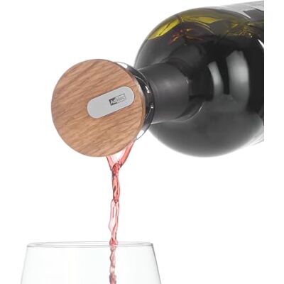 AdHoc FV82 Flaschenverschluss und Weinausgießer CasQ optimal für Kühlschranktür luftdicht, sicher und sauber verschlossen AdHoc FV82 Flaschenverschluss und Weinausgießer CasQ optimal für Kühlschranktür luftdicht, sicher und sauber verschlossen