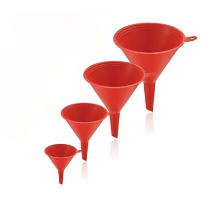 Mulbijeo 4er Set Universal Einfülltrichter, BPA-Frei & Lebensmittelgeeignet, Öltrichter Einfüllhilfe für Flüssigkeiten und Trockenes, Einsatz in Küche, Haushalt, Auto, Garage sowie Werkstatt Mulbijeo 4er Set Universal Einfülltrichter, BPA-Frei & Lebensmittelgeeignet, Öltrichter Einfüllhilfe für Flüssigkeiten und Trockenes, Einsatz in Küche, Haushalt, Auto, Garage sowie Werkstatt