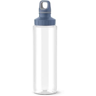 Emsa Drink2Go Eco Trinkflasche, 0,7 Liter, wiederverwendbar, auslaufsicher, ISCC-zertifiziertes Tritan renew, Öko-Design, Schraubdeckel, Spülmaschinengeeignet, Blau, N3033500 Emsa Drink2Go Eco Trinkflasche, 0,7 Liter, wiederverwendbar, auslaufsicher, ISCC-zertifiziertes Tritan renew, Öko-Design, Schraubdeckel, Spülmaschinengeeignet, Blau, N3033500