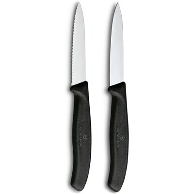 Victorinox Küchenmesser - Edelstahl - 2 Stück Victorinox Küchenmesser - Edelstahl - 2 Stück
