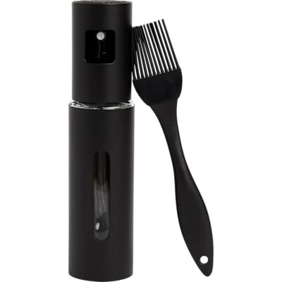 wenco Öl & Essigsprüher aus Glas & Edelstahl –feines Zerstäuben von Öl, Essig, Wasser, Sojasoße, Rapsöl oder Masala-Wein, inkl. Pinsel mit Silikonborsten für präzises Marinieren wenco Öl & Essigsprüher aus Glas & Edelstahl –feines Zerstäuben von Öl, Essig, Wasser, Sojasoße, Rapsöl oder Masala-Wein, inkl. Pinsel mit Silikonborsten für präzises Marinieren