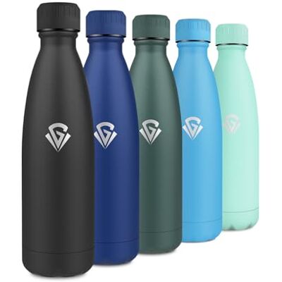 KollyKolla Edelstahl Trinkflasche 750ml, Vakuum Isolierflasche, Trinkflasche Isoliert BPA-frei, Thermosflasche Auslaufsicher, Wasserflasche für Laufen, Fahrrad, Erwachsene, Fitness, Radfahren, Schule, Sprudel KollyKolla Edelstahl Trinkflasche 750ml, Vakuum Isolierflasche, Trinkflasche Isoliert BPA-frei, Thermosflasche Auslaufsicher, Wasserflasche für Laufen, Fahrrad, Erwachsene, Fitness, Radfahren, Schule, Sprudel