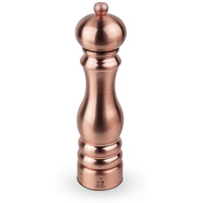 Peugeot Salzmühle Paris Chef u‘Select 22 cm 6 voreingestellte Mahlgrade Innovatives Zirlion-Mahlwerk für pulverfeines Salz Aus Edelstahl Französisches Know-how Farbton Kupfer Peugeot Salzmühle Paris Chef u‘Select 22 cm 6 voreingestellte Mahlgrade Innovatives Zirlion-Mahlwerk für pulverfeines Salz Aus Edelstahl Französisches Know-how Farbton Kupfer