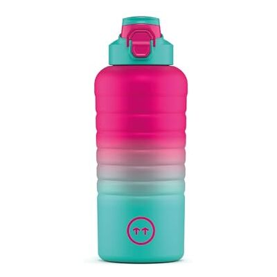 Cool Bottles Sport Thermosflasche aus Edelstahl 950 ml mit 2 Verschlüssen (Fitness & Cycling) Trinkflasche für Fitness und Training Hält Getränke 36h kalt / 18h heiß Brisbane Cool Bottles Sport Thermosflasche aus Edelstahl 950 ml mit 2 Verschlüssen (Fitness & Cycling) Trinkflasche für Fitness und Training Hält Getränke 36h kalt / 18h heiß Brisbane