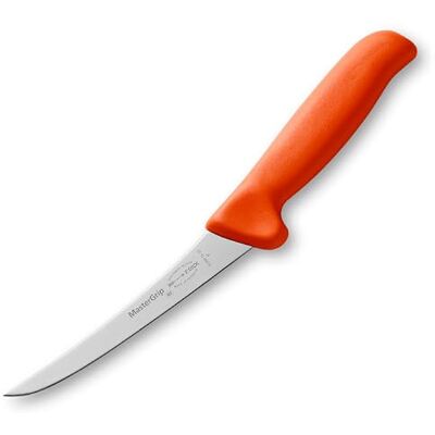 F. DICK Ausbeinmesser MasterGrip 15 cm, steif rostfrei, Klinge extra scharf, 56 HRC, Fleischermesser ergonomischer Griff Spezialstahl Metzgermesser Profi Messer 82891151-53 orange F. DICK Ausbeinmesser MasterGrip 15 cm, steif rostfrei, Klinge extra scharf, 56 HRC, Fleischermesser ergonomischer Griff Spezialstahl Metzgermesser Profi Messer 82891151-53 orange