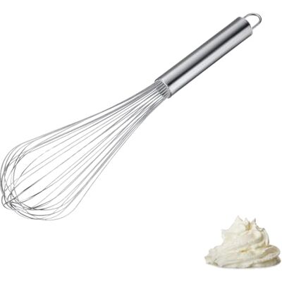 Westmark Schneebesen Pro – Flexibler Rührbesen aus Edelstahl – Praktischer Quirl für Eier, Teig & Co – Aufschlagen, Rühren & Vermengen – Silber, 38 cm Westmark Schneebesen Pro – Flexibler Rührbesen aus Edelstahl – Praktischer Quirl für Eier, Teig & Co – Aufschlagen, Rühren & Vermengen – Silber, 38 cm