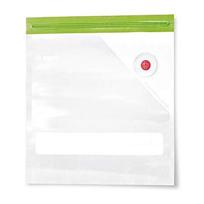 Bosch Vakuum-Frischhaltebeutel Set MSZV0FB1, 10 Stück je 1,2l, Zubehör für Stabmixer Vakuum-Pumpe/VitaPower Serie 8, BPA-frei, Vakuumieren für Sous Vide Garen, Zip-Verschluss, spülmaschinenfest Bosch Vakuum-Frischhaltebeutel Set MSZV0FB1, 10 Stück je 1,2l, Zubehör für Stabmixer Vakuum-Pumpe/VitaPower Serie 8, BPA-frei, Vakuumieren für Sous Vide Garen, Zip-Verschluss, spülmaschinenfest