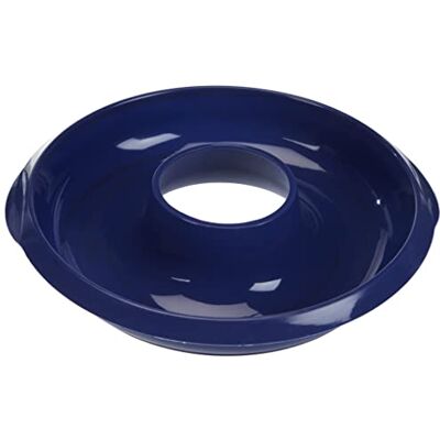 IBILI 870926 Gugelhupfform Blueberry 26x5,5 cm aus Silikon, blau, 26 x 26 x 5.5 cm IBILI 870926 Gugelhupfform Blueberry 26x5,5 cm aus Silikon, blau, 26 x 26 x 5.5 cm