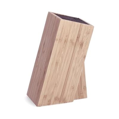 ZELLER PRESENT SCHÖNER LEBEN. PRAKTISCH WOHNEN. Zeller 25328 Messerblock mit Borsteneinsatz 9.5 x 15 x 23.5 cm, Bamboo ZELLER PRESENT SCHÖNER LEBEN. PRAKTISCH WOHNEN. Zeller 25328 Messerblock mit Borsteneinsatz 9.5 x 15 x 23.5 cm, Bamboo