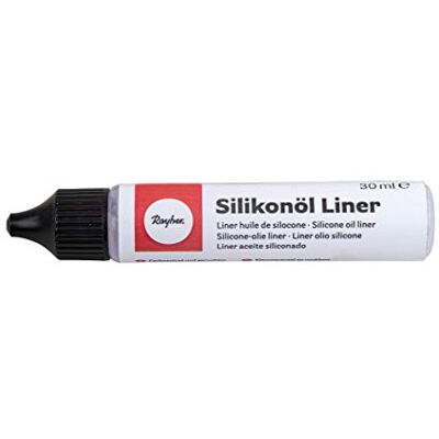 Rayher 34453000 Silikonöl Liner für Gießharz und Pouring, Flasche 30 ml, Pouring Medium für die Pouringtechnik, Acrylfließtechnik, Weiß Rayher 34453000 Silikonöl Liner für Gießharz und Pouring, Flasche 30 ml, Pouring Medium für die Pouringtechnik, Acrylfließtechnik, Weiß
