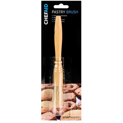Chef Aid Backpinsel aus Naturborsten mit Holzgriff – Küchenpinsel zum Glasieren, Einfetten und Dekorieren; plastikfrei, BPA-frei, traditionelles Design für Backen und Kochen Chef Aid Backpinsel aus Naturborsten mit Holzgriff – Küchenpinsel zum Glasieren, Einfetten und Dekorieren; plastikfrei, BPA-frei, traditionelles Design für Backen und Kochen