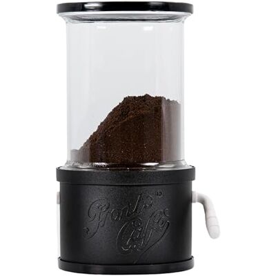 Lavatelli ProntoCaffè Black, Behälter und Dosierer für Kaffeepulver mit Spender. Für Kaffeemaschinen bis zu 12 Tassen, austauschbare Dose mit 10 cm Dose, kompatibel mit italienischem Mokka Lavatelli ProntoCaffè Black, Behälter und Dosierer für Kaffeepulver mit Spender. Für Kaffeemaschinen bis zu 12 Tassen, austauschbare Dose mit 10 cm Dose, kompatibel mit italienischem Mokka