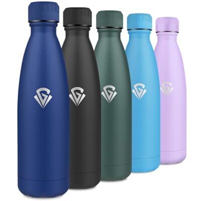 KollyKolla Trinkflasche Edelstahl 750ml, Doppelwandige Thermosflasche BPA-frei Auslaufsicher, Thermo Wasserflasche, Isolierflasche für Schule, Büro, Fitness, Sport, Fahrrad, Reisen, Laufen, Sprudel geeignet KollyKolla Trinkflasche Edelstahl 750ml, Doppelwandige Thermosflasche BPA-frei Auslaufsicher, Thermo Wasserflasche, Isolierflasche für Schule, Büro, Fitness, Sport, Fahrrad, Reisen, Laufen, Sprudel geeignet