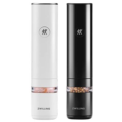 ZWILLING 53103-702-0 Enfinigy Elektrische Salz- / Pfeffermühle, Kunststoff, Weiß/Schwarz ZWILLING 53103-702-0 Enfinigy Elektrische Salz- / Pfeffermühle, Kunststoff, Weiß/Schwarz