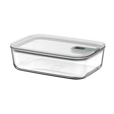 Mepal Glasbehälter mit deckel EasyClip Schüssel mit Deckel und Schiebeverschluss Meal prep boxen Geeignet für Mikrowelle, Dampfgarer und Ofen Luftdicht 1500 ml Nordic sage Mepal Glasbehälter mit deckel EasyClip Schüssel mit Deckel und Schiebeverschluss Meal prep boxen Geeignet für Mikrowelle, Dampfgarer und Ofen Luftdicht 1500 ml Nordic sage