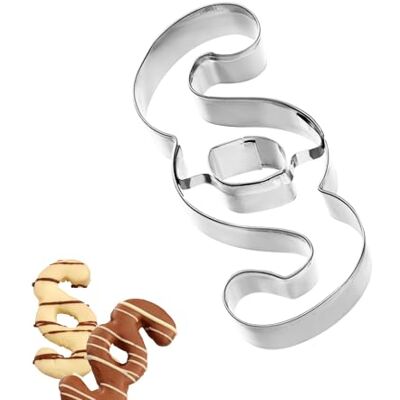 Westmark Keksausstecher Paragraph – Edelstahl Ausstechformen für Anwalt & Jurist – Präziser Ausstecher für Teig, Käse, Gemüse & Party Deko, 8 cm Westmark Keksausstecher Paragraph – Edelstahl Ausstechformen für Anwalt & Jurist – Präziser Ausstecher für Teig, Käse, Gemüse & Party Deko, 8 cm