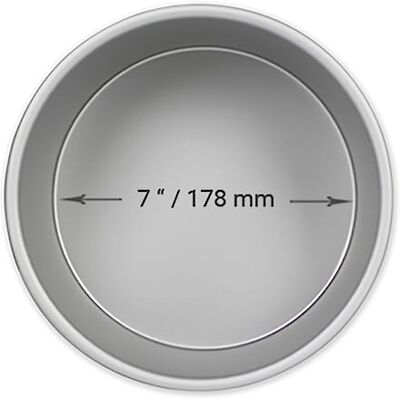 PME Aluminium-Runde Kuchenform 177 x 50mm, Silber PME Aluminium-Runde Kuchenform 177 x 50mm, Silber
