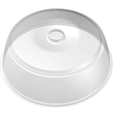 BranQ Home essential Mikrowellenabdeckhaube, BPA-frei Kunststoff, Transparent, Ø 27x9 cm BranQ Home essential Mikrowellenabdeckhaube, BPA-frei Kunststoff, Transparent, Ø 27x9 cm