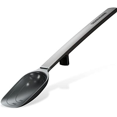 FACKELMANN Statement Flexi-Löffel mit Lift-Up-Funktion – Kochlöffel mit ergonomischem Griff – Geeignet für beschichtete Töpfe und Pfannen – Flexibler Löffel Mit Messrillen FACKELMANN Statement Flexi-Löffel mit Lift-Up-Funktion – Kochlöffel mit ergonomischem Griff – Geeignet für beschichtete Töpfe und Pfannen – Flexibler Löffel Mit Messrillen