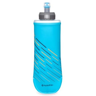 HydraPak SoftFlask Speed 500 ml – komprimierbare Softflask-Trinkflasche, perfekt geeignet für Trinkwesten und Laufrucksäcke mit leicht zu öffnendem Verschluss (Malibu Blue, 500 ml) HydraPak SoftFlask Speed 500 ml – komprimierbare Softflask-Trinkflasche, perfekt geeignet für Trinkwesten und Laufrucksäcke mit leicht zu öffnendem Verschluss (Malibu Blue, 500 ml)